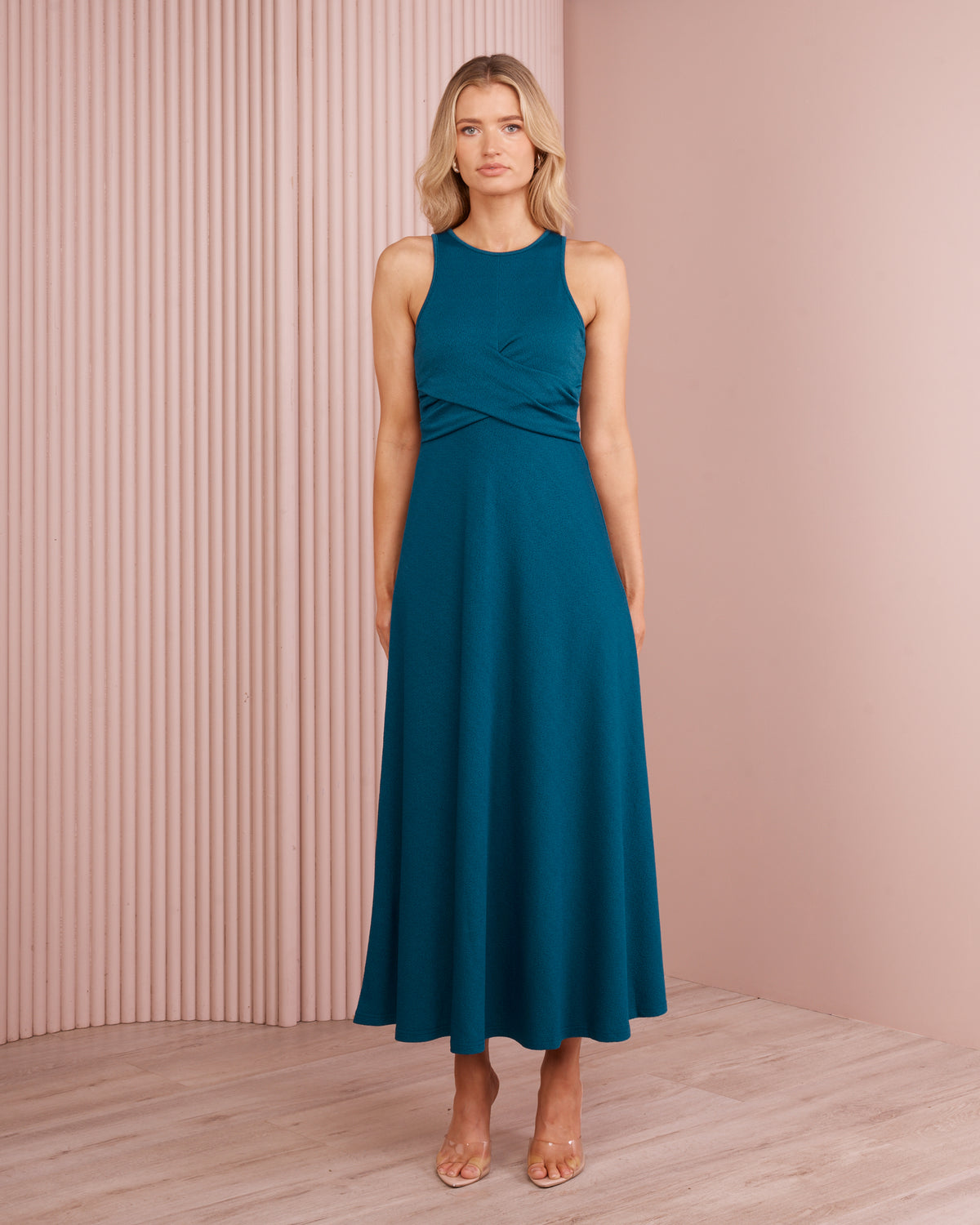 Getty Crossover Front Dress