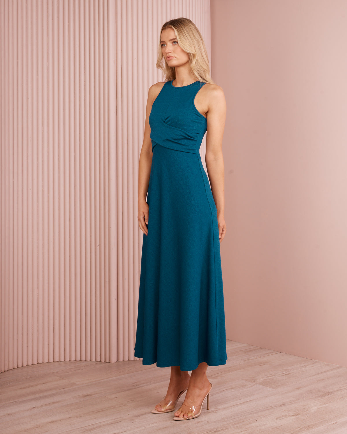 Getty Crossover Front Dress