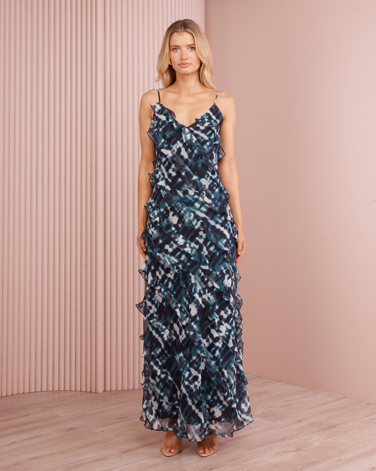 Harper Ruffle Maxi Dress