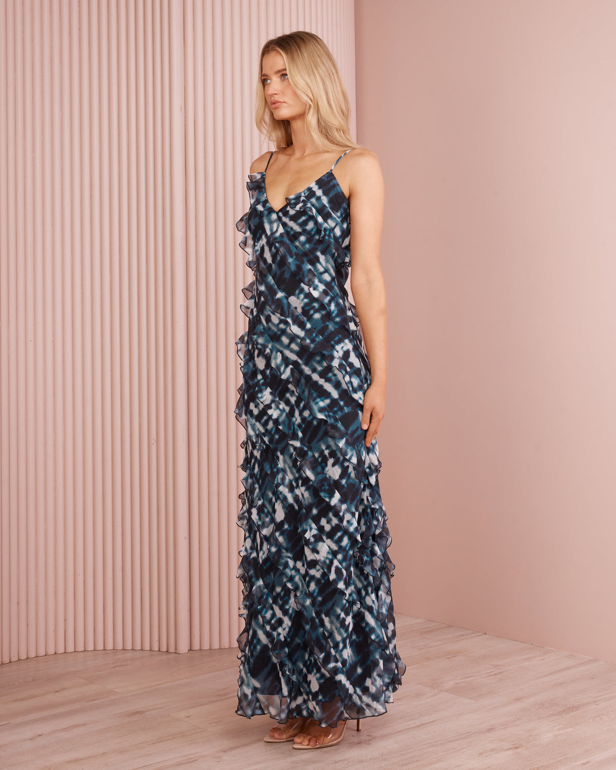 Harper Ruffle Maxi Dress