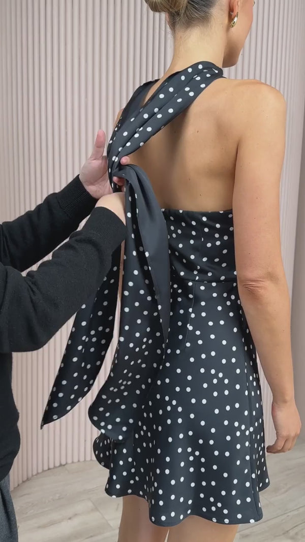 Kella Scarf Mini Dress.mp4